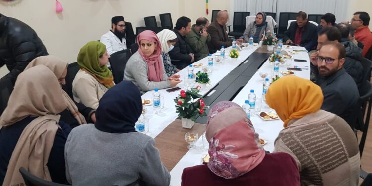 Sakeena Itoo visits GMC Anantnag, reviews its functioning