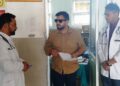 DC Rajouri visits PHC Teryath, interacts with delivery-on-road incident victim