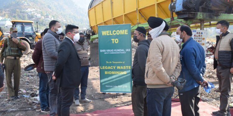 Legacy Waste Bio-mining project begins in Poonch