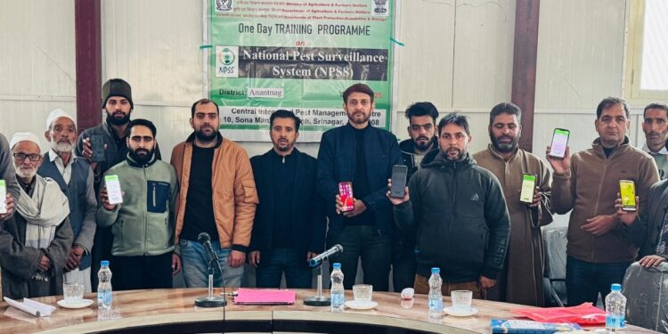 Awareness program on NPSS App organized for farmers at Anantnag