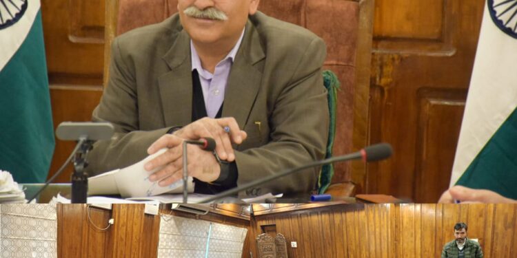 DC Bandipora chairs DRAC meeting; approves 07 rent assessment cases