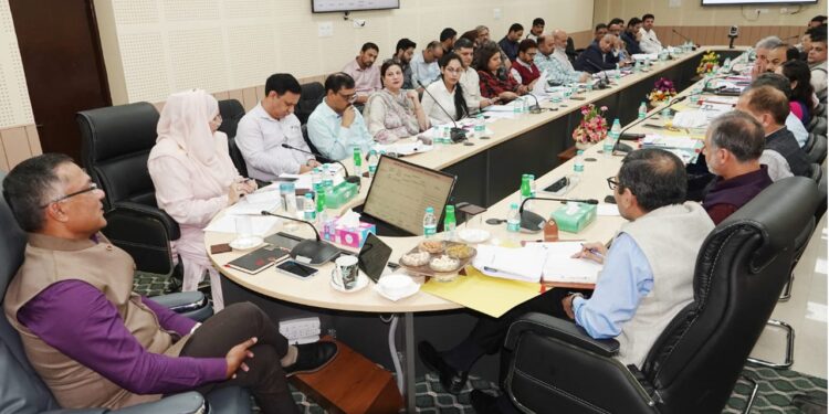 Principal Secretary APD reviews functioning of Animal & Sheep Husbandry departments in Jammu division
