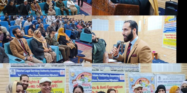 DLSA Anantnag celebrates National Children day at BMHSS Bijbehara