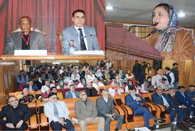 Present government is peoples government, committed towards welfare of public: Sakeena Masood