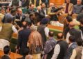 Pandemonium in J&K Assembly over Special Status resolution