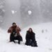 Tourists enjoy fresh snowfall, cherish moments at Sonamarg