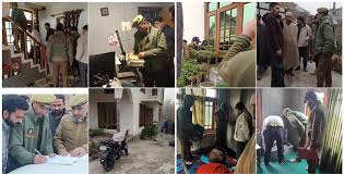 Police conduct raids in Srinagar’s Batamaloo & HMT areas, seize incriminating material