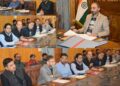 District Development Commissioner Pulwama chairs District Level Committee Meeting on HADP