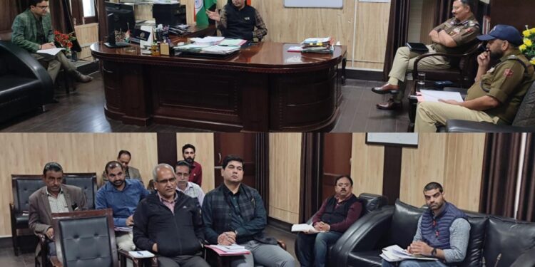 DM Ramban chairs District Road Safety Committee Meeting