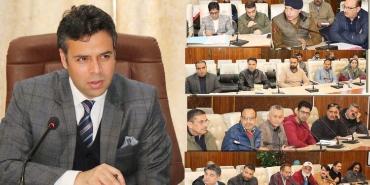 DC Srinagar chairs District Road Safety Committee meeting