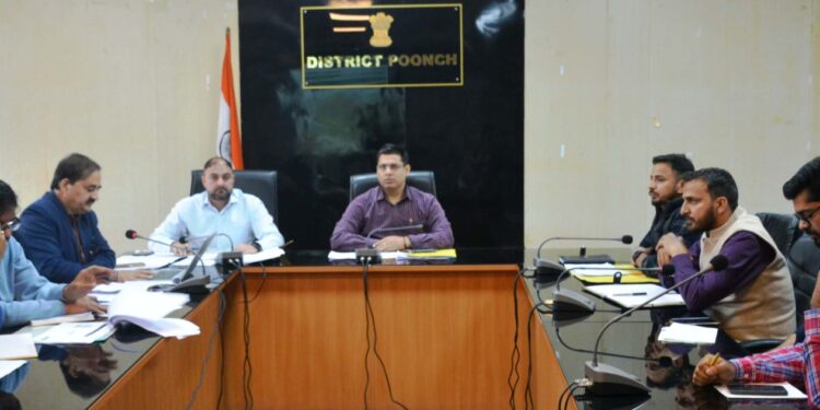 DC Poonch reviews functioning of Revenue Department
