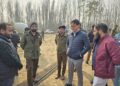 DC Baramulla reviews Safety & Security measures for Workers at Mega Project Construction Sites