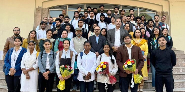MAM College organises awareness program on Mission YUVA- Yuva Udyami Vikas Abhiyan