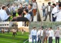 DC inspects progress of sports infrastructure, renovation works at GMS Doda