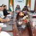 DC Udhampur chairs meeting regarding security arrangements for major developmental projects, labour camps