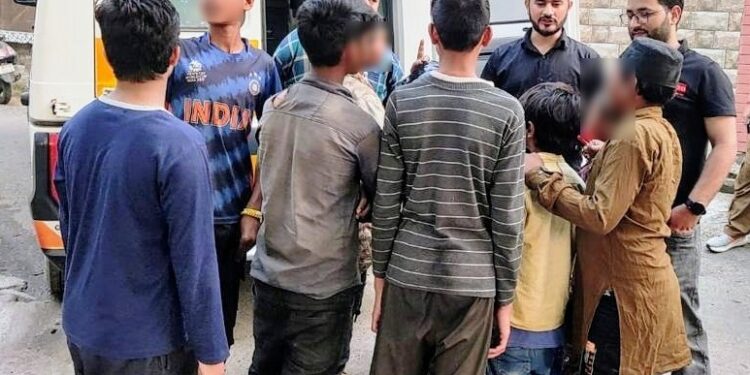 DCPU rescues 6 street children in Jammu