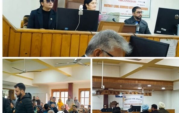 DLSA Srinagar organized Special Lok Adalat for Bank Cases; 59 cases settled