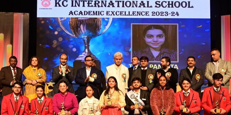 Lieutenant Governor addresses Annual Day Function of KC International School Jammu