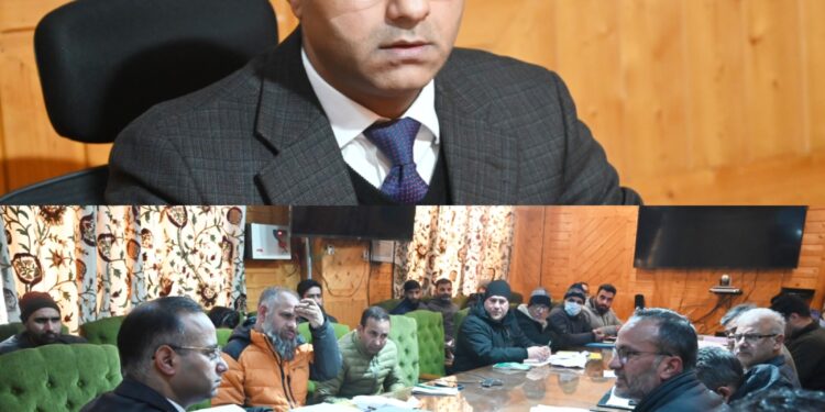 DDC Shopian reviews progress under ABDP & APDP