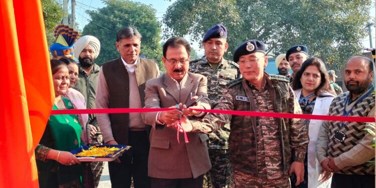 CRPF 76 Bn conducts free medical camp at Channi Rama