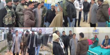 DC Kupwara visits SDH Kupwara, PHC Trehgam; takes stock of health care facilities