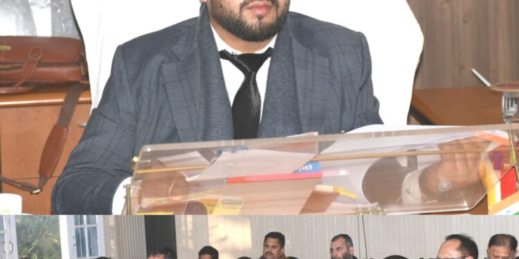 DC Rajouri reviews progress of developmental schemes across Subdivisions