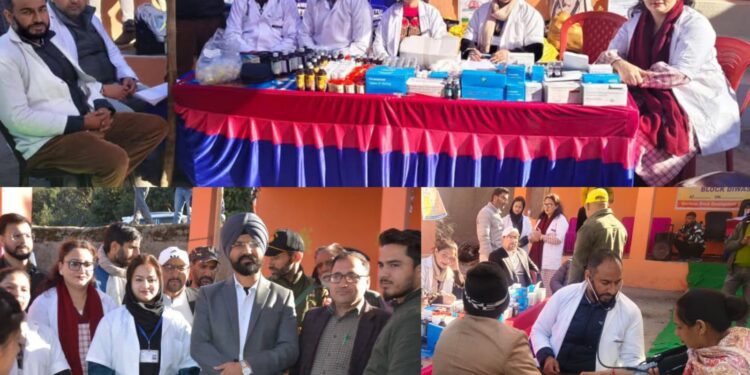 Doda: Medical Camp held at Village Panthan