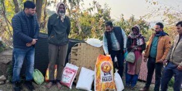 District Admin provides immediate relief to fire victims in Tikri