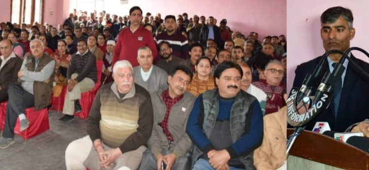 CS visits Jagti to listen to grievances of Migrants