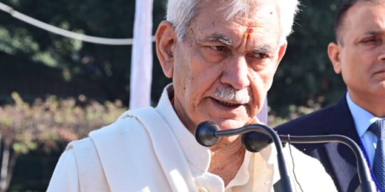 Lieutenant Governor interacts with the Youth from Tamil Nadu, at Raj Bhawan