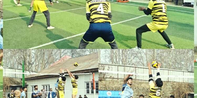 Open Volleyball Tournament inaugurated at BHSS Ganderbal