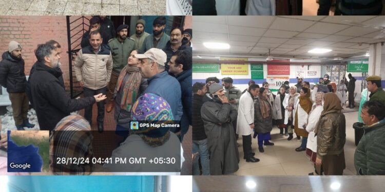 Snowfall: GMC Srinagar ensures uninterrupted Healthcare services to patients