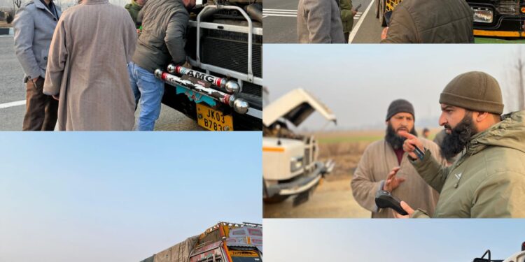 Road safety enforcement drive carried at Anantnag