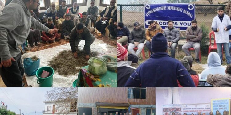Animal Husbandry Department organizes awareness camps across Ramban for Dairy Farmers