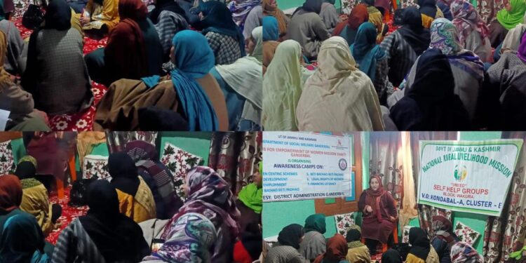 Awareness Camp on Women-Centric schemes organized at Ganderbal