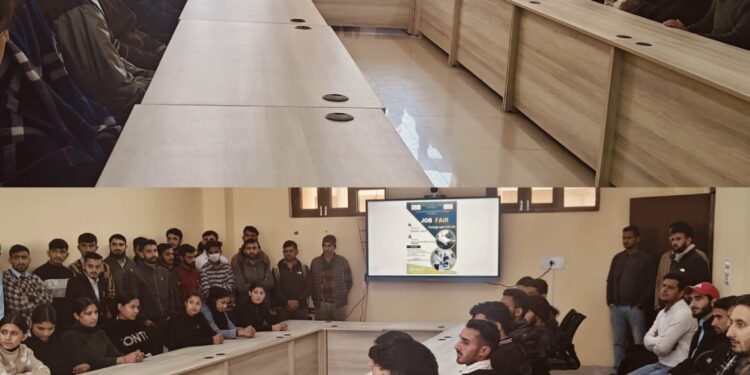 JOB fair held at Govt Polytechnic College Ramban