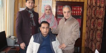 Parveez Ahmad Raina assumes charge as Addl. Comm., State Taxes (Administration & Enforcement), Kashmir Division