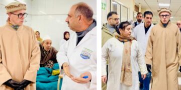 CM Omar Abdullah conducts surprise checks at Kashmir’s premier Medical Institutions