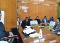 Speaker Legislative Assembly reviews arrangements for forthcoming three days training programme for newly elected MLAs of J&K