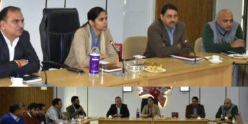 Deputy Commissioner Reasi holds introductory meeting with District Officers