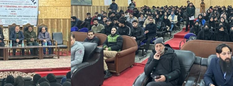 ACB Srinagar celebrates international Anti Corruption Day; holds series of events