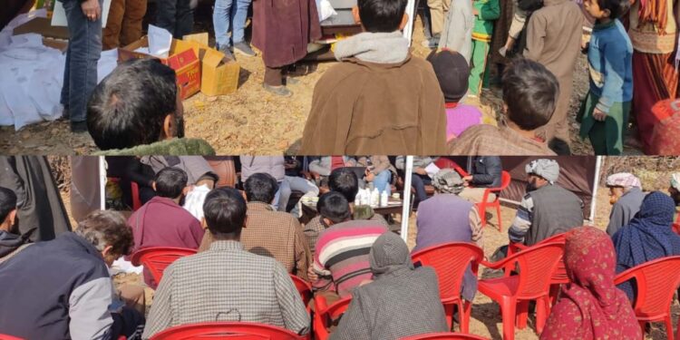 Animal Health Clinical Camp held at remote areas of Anantnag