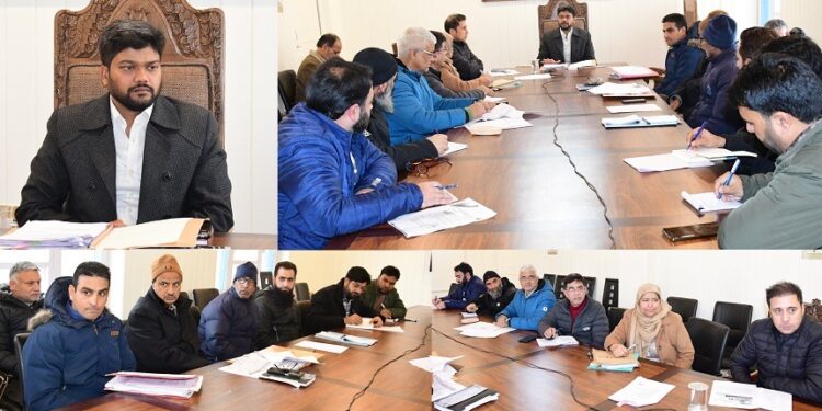 DC Gbl chairs DLC meeting regarding finalization of projects under PMJVK scheme