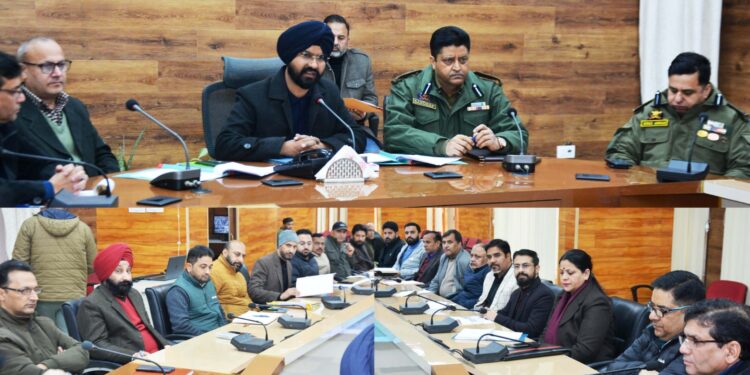 DC Doda discusses arrangements for Republic Day 2025