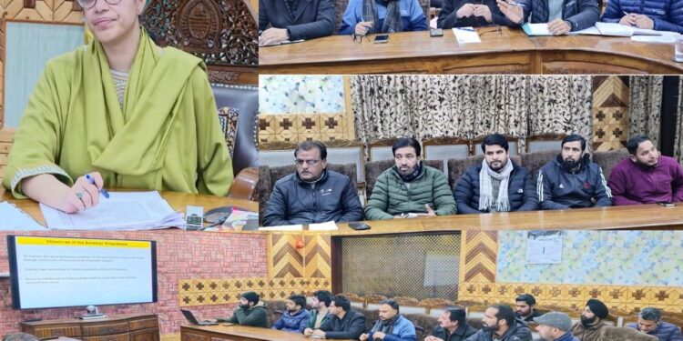 DC Kupwara reviews implementation of PMJVK scheme