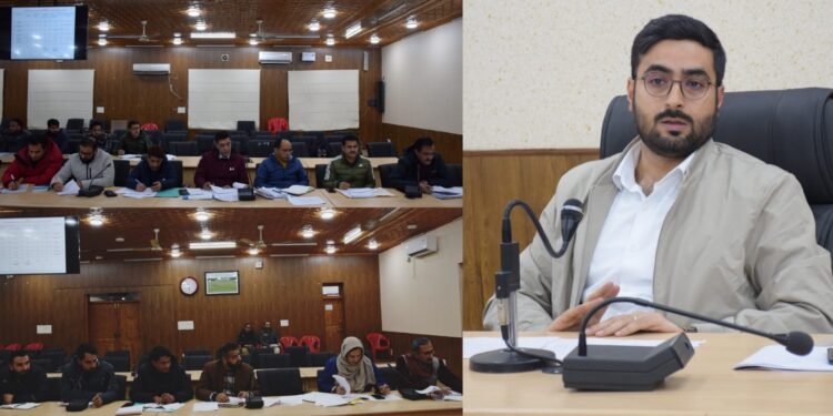 DDC Budgam reviews status of JJM