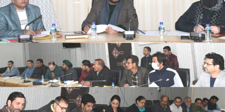 DC Rajouri reviews Aspirational Block and Panchayat Development Programmes for Khawas and Budal Old