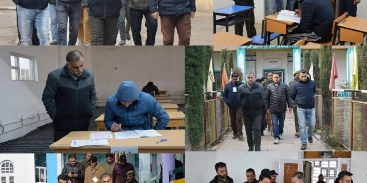Constable Telecommunication examination successfully conducted in Bandipora
