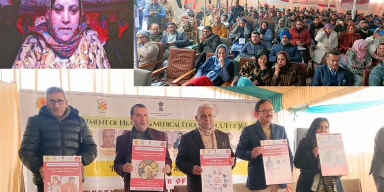Sakeena Itoo launches 100-days TB Elimination (Ni-kshay Shivir) campaign in J&K
