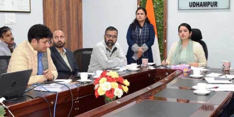 DC reviews progress of Special Summary Revision of Panchayat Electoral Roll in Udhampur